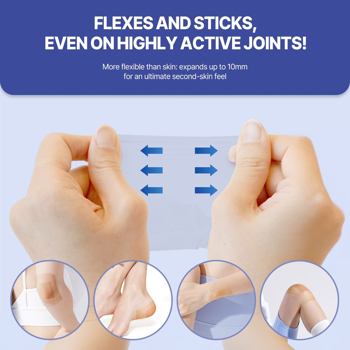 AIDIN BAND 아쿠아 스킨커버 — 투명 방수 필름 롤 · 7.5cm × 3m, 사진 3